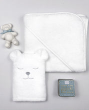 Load image into Gallery viewer, Baby Polar Bear Mitt