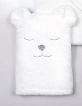 Load image into Gallery viewer, Baby Polar Bear Mitt