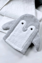 Load image into Gallery viewer, Baby Mitten, Penguin Mitt, Grey