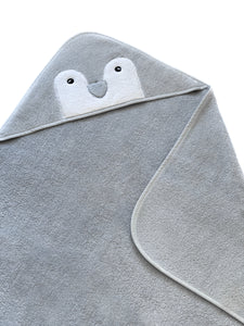 Baby Hooded Towel Penguin