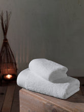 Load image into Gallery viewer, White Towel, Cotton Towel, Hand Towel, Bath Towel